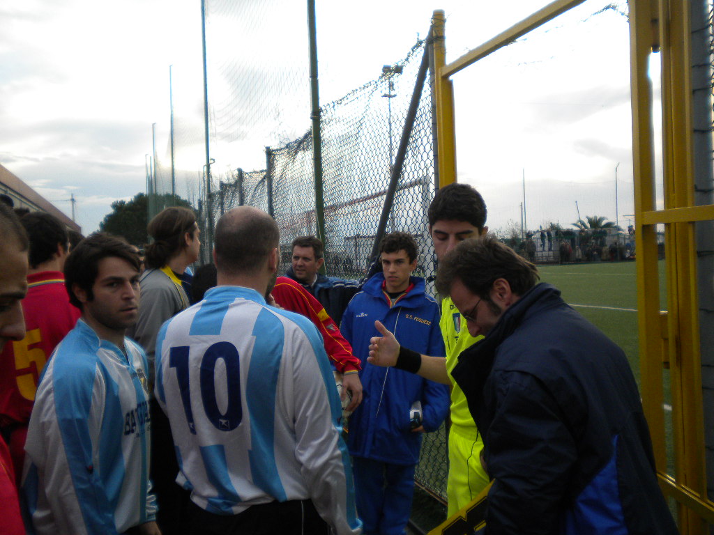 prima di entrare in campo