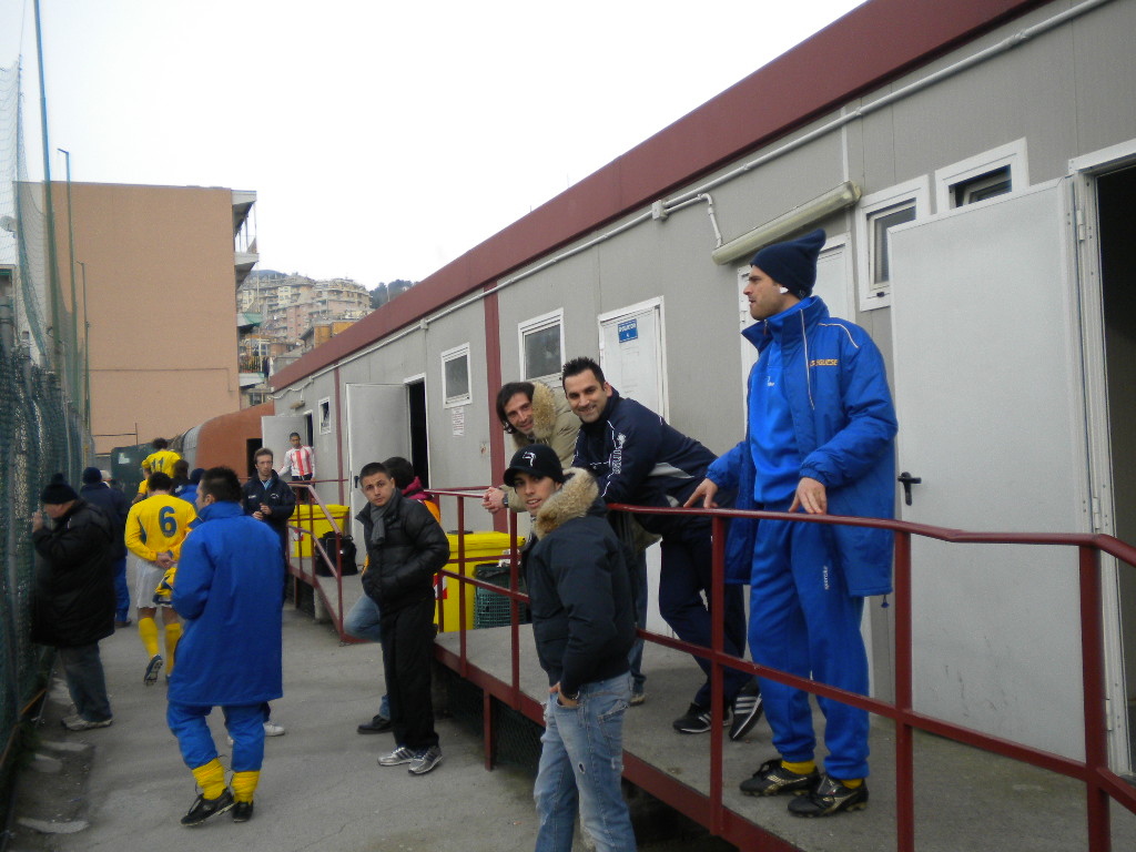 prima della partita con Gaglio