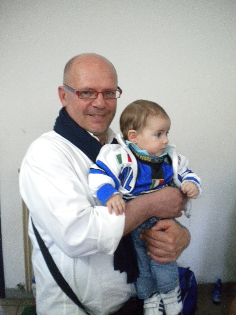 mr ponti con il piccolo perelli