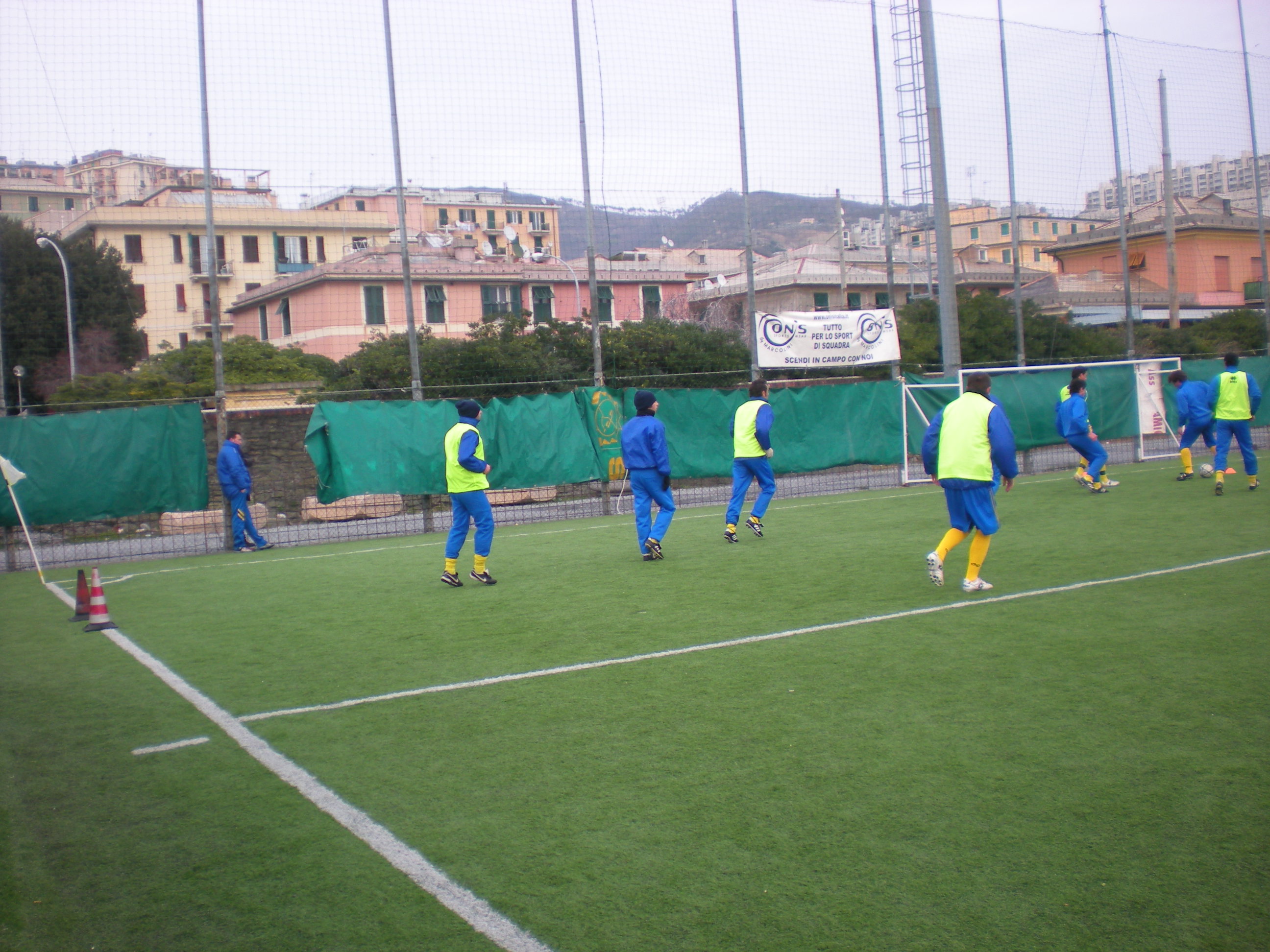 prima della partita "i marinai"