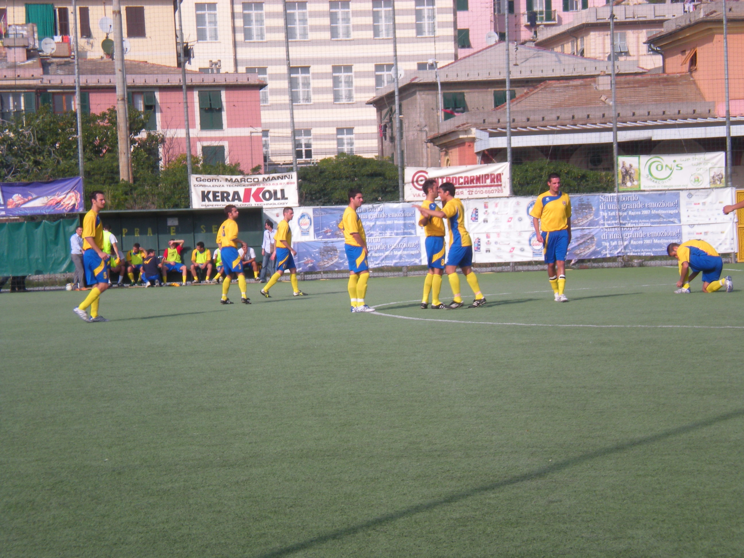 La nostra squadra in campo!