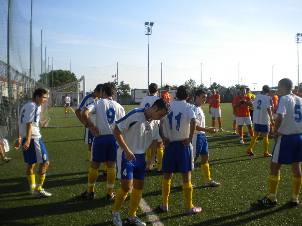 le squadre in campo