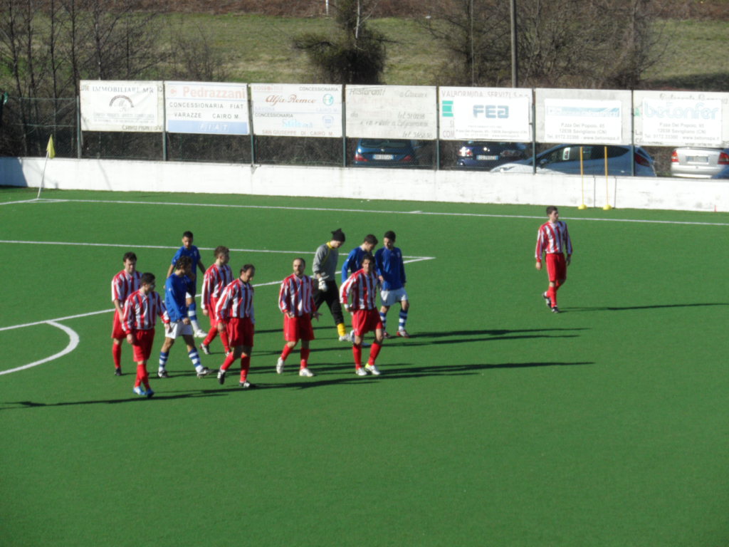 in campo per il secondo tempo