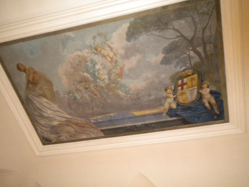 l'affresco della sala consiliare