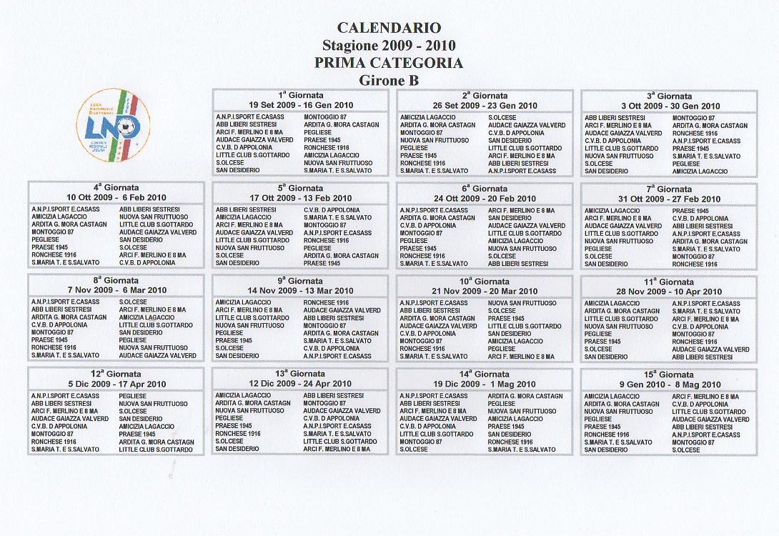 calendario